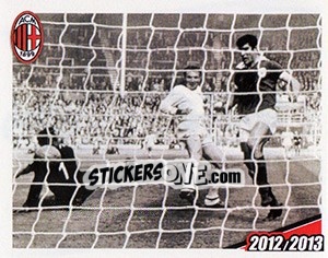 Sticker Jose Altafini - A.C. Milan 2012-2013 n. 23 - Footprint