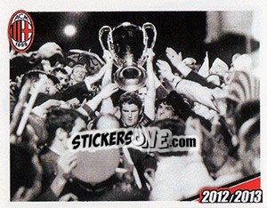 Sticker Angelo Benedicto - A.C. Milan 2012-2013 n. 26 - Footprint