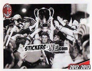 Sticker Angelo Benedicto - A.C. Milan 2012-2013 - Footprint