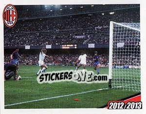 Sticker Ruud Gullit - A.C. Milan 2012-2013 - Footprint