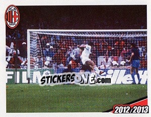 Sticker Marco van Basten - A.C. Milan 2012-2013 n. 28 - Footprint