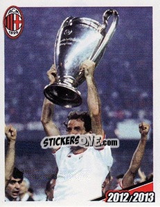 Sticker Franco Baresi - A.C. Milan 2012-2013 - Footprint