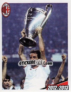 Sticker Franco Baresi - A.C. Milan 2012-2013 n. 29 - Footprint