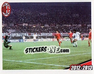 Sticker Frank Rijkaard - A.C. Milan 2012-2013 - Footprint