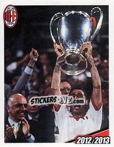Sticker Tassotti - A.C. Milan 2012-2013 n. 33 - Footprint
