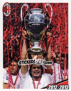 Sticker Paolo Maldini - A.C. Milan 2012-2013 n. 35 - Footprint