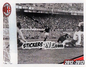 Sticker Hamrin - A.C. Milan 2012-2013 n. 38 - Footprint