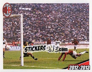Sticker Rijkaard - A.C. Milan 2012-2013 n. 49 - Footprint