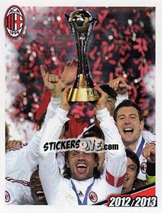 Sticker Paolo Maldini - A.C. Milan 2012-2013 n. 50 - Footprint