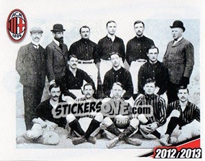Sticker 1907 - A.C. Milan 2012-2013 n. 55 - Footprint