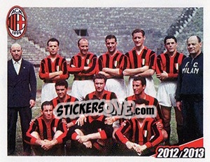 Sticker 1950-51 - A.C. Milan 2012-2013 n. 56 - Footprint