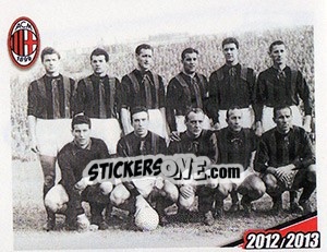 Sticker 1954-55 - A.C. Milan 2012-2013 n. 57 - Footprint