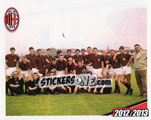 Sticker 1967-68 - A.C. Milan 2012-2013 - Footprint