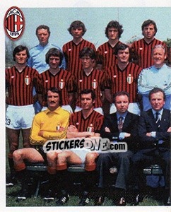 Sticker 1978-79 - A.C. Milan 2012-2013 - Footprint