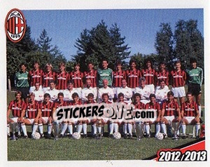 Sticker 1987-88 - A.C. Milan 2012-2013 n. 67 - Footprint