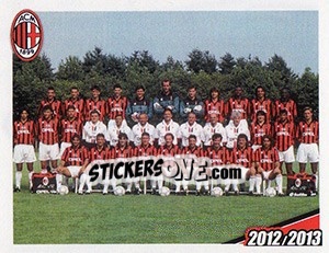 Sticker 1995-96 - A.C. Milan 2012-2013 n. 72 - Footprint