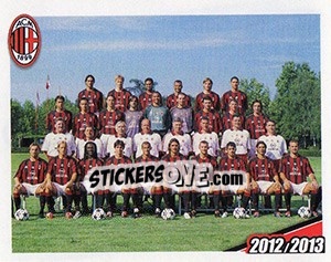 Sticker 2003-04 - A.C. Milan 2012-2013 n. 75 - Footprint