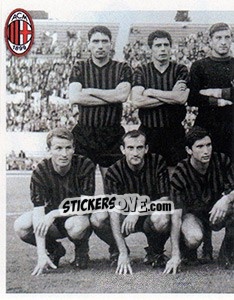 Sticker 1966/67. Milan - Padova 1-0 - A.C. Milan 2012-2013 n. 79 - Footprint