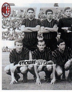 Sticker 1966/67. Milan - Padova 1-0