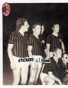 Sticker 1972/73. Milan - Juventus 1-1 (5-2 d.c.r.)