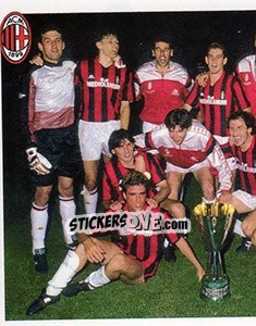 Sticker 1988. Milan - Sampdoria 3-1