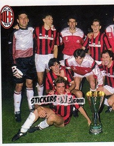 Sticker 1988. Milan - Sampdoria 3-1 - A.C. Milan 2012-2013 - Footprint