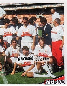 Sticker 1993. Milan - Torino 1-0 - A.C. Milan 2012-2013 - Footprint