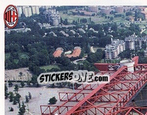 Sticker Panoramica esterna - A.C. Milan 2012-2013 - Footprint