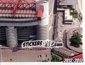 Sticker Panoramica esterna - A.C. Milan 2012-2013 n. 106 - Footprint