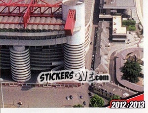 Sticker Panoramica esterna - A.C. Milan 2012-2013 - Footprint