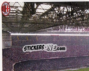 Sticker Veduta interna - A.C. Milan 2012-2013 n. 107 - Footprint
