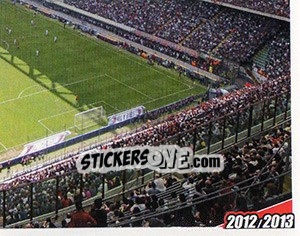 Sticker Veduta interna - A.C. Milan 2012-2013 n. 110 - Footprint