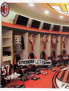 Sticker Lo spogliatoio - A.C. Milan 2012-2013 n. 113 - Footprint