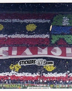 Sticker I tifosi 1 - A.C. Milan 2012-2013 n. 116 - Footprint