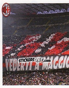 Sticker I tifosi 2 - A.C. Milan 2012-2013 n. 118 - Footprint