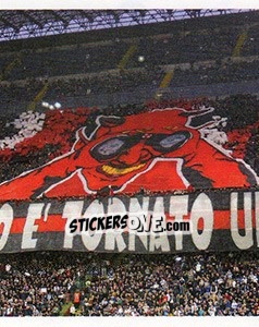 Sticker I tifosi 2 - A.C. Milan 2012-2013 n. 119 - Footprint