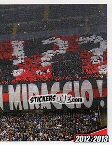 Sticker I tifosi 2 - A.C. Milan 2012-2013 - Footprint