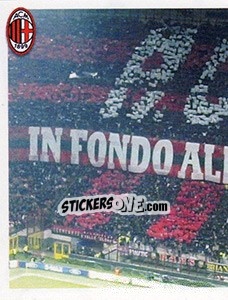 Sticker I tifosi 3 - A.C. Milan 2012-2013 n. 121 - Footprint