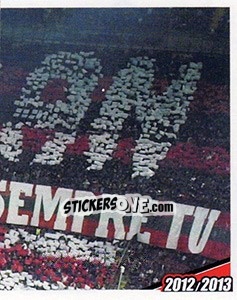 Sticker I tifosi 3 - A.C. Milan 2012-2013 n. 123 - Footprint