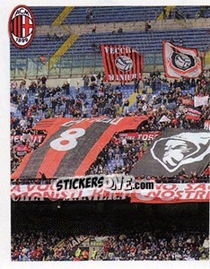 Sticker I tifosi 4 - A.C. Milan 2012-2013 - Footprint
