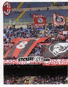 Sticker I tifosi 4 - A.C. Milan 2012-2013 n. 124 - Footprint