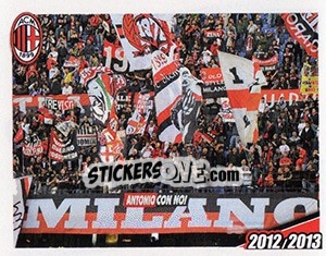 Sticker I tifosi 5 - A.C. Milan 2012-2013 n. 127 - Footprint