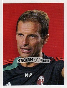 Sticker Massimiliano Allegri - A.C. Milan 2012-2013 - Footprint