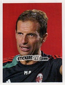 Sticker Massimiliano Allegri - A.C. Milan 2012-2013 n. 133 - Footprint