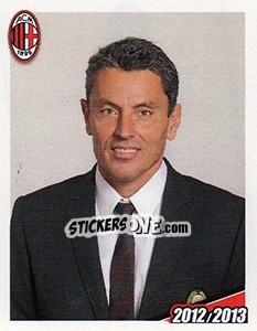 Sticker Marco Landucci - A.C. Milan 2012-2013 - Footprint