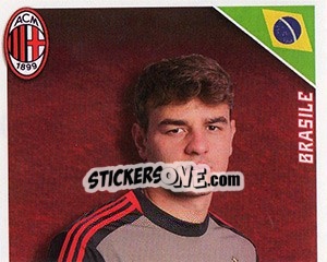 Sticker Gabriel in azione - A.C. Milan 2012-2013 n. 154 - Footprint