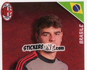 Sticker Gabriel in azione - A.C. Milan 2012-2013 - Footprint