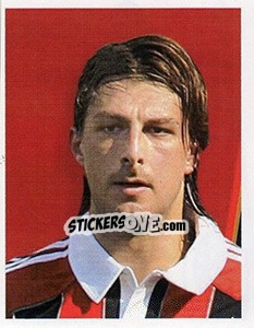 Sticker Francesco Acerbi - A.C. Milan 2012-2013 n. 163 - Footprint