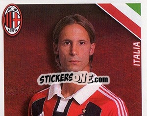 Sticker Luca Antonini in azione - A.C. Milan 2012-2013 n. 169 - Footprint