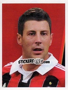 Sticker Daniele Bonera - A.C. Milan 2012-2013 - Footprint